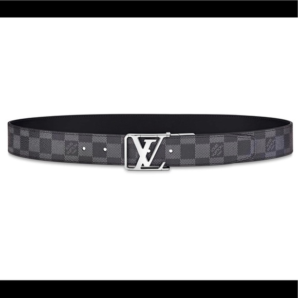 Louis Vuitton Damier Azur Canvas LV Initiales Belt 90cm Louis Vuitton | The  Luxury Closet